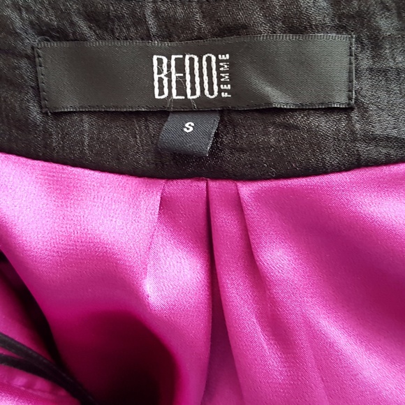 BEDO Pink One Shoulder Cocktail Dress - Picture 4 of 5